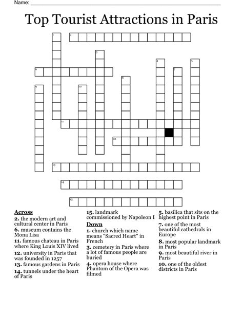 Paris museum crossword. Things To Know About Paris museum crossword. 